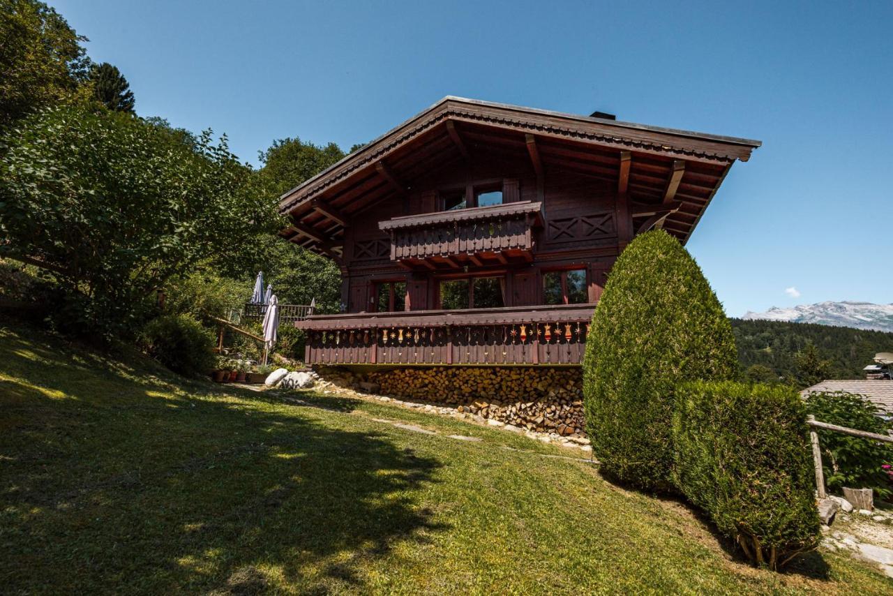 Chalet Blackbushe - Traditional Chalet - Alpes Travel - Sleeps 4-6 เลอุชส์ ภายนอก รูปภาพ
